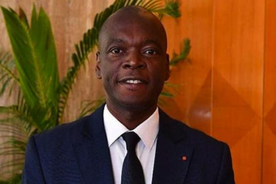 ZORO  EPIPHANE  BALLO,  Secrétaire d'Etat au Renforcement des Capacités de la République  de Côte d'Ivoire.